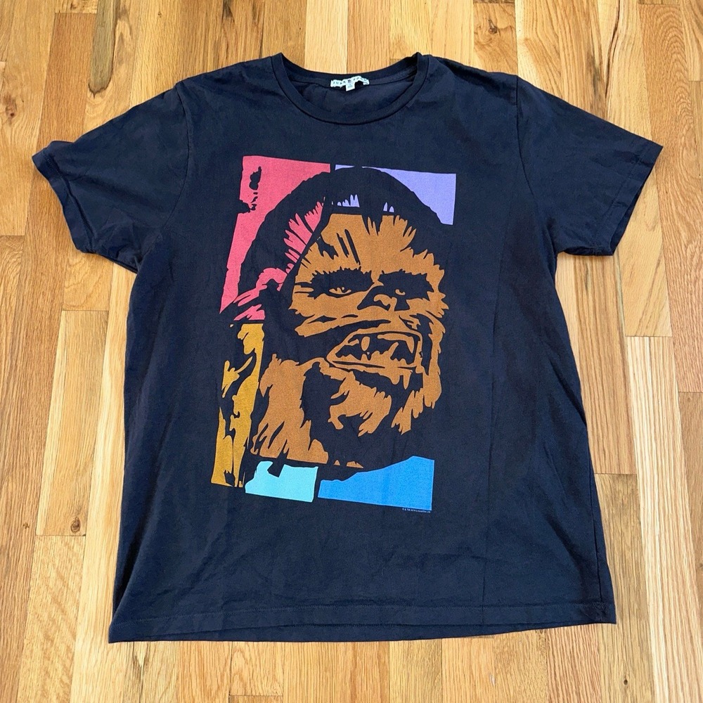 junk‎ food star wars chewbacca T-Shirt size Large. perfect